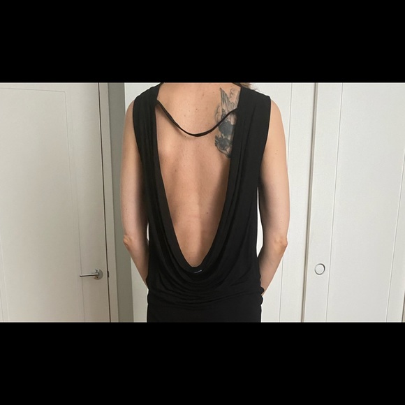Alice & Olivia sexy low cowl back shift dress - Picture 1 of 8